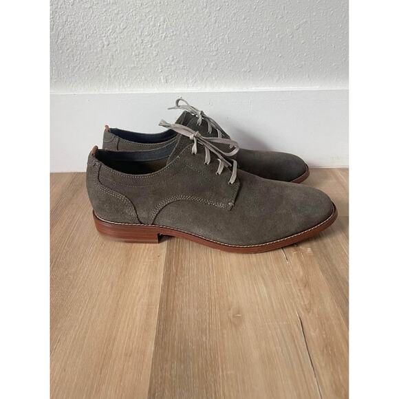 Men’s Cole Haan Grand.360 Oxford Grey Suede Dress Shoe Size 13 - Picture 1 of 9
